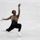Maé Bérénice Méité of France competes in the Figure Skating Team Event Ladies Short Program on day 2 of the Pyeongchang 2018 Winter Olympic Games at Gangneung Ice Arena on Feb. 11, 2018, in Gangneung, South Korea. (Richard Heathcote/Getty Images)